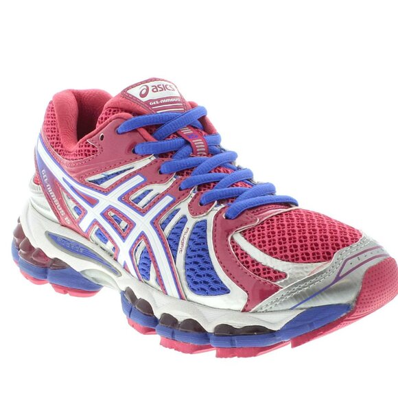 Asics GEL NImbus 15 Womens 10.5 US Patriotic Red White Blue USA Edition Mint Con - Picture 1 of 9